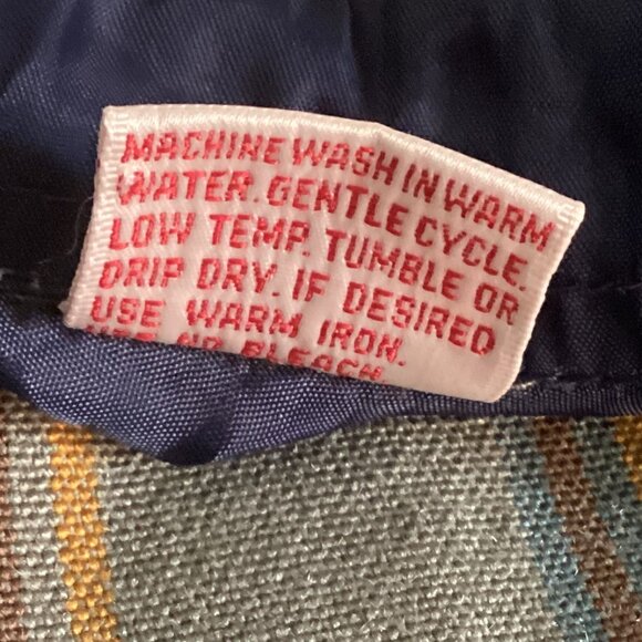 McGregor Sportswear Plaid Button-Down Shirt – Blue/Brown – Size M – 28" Length - Picture 6 of 7